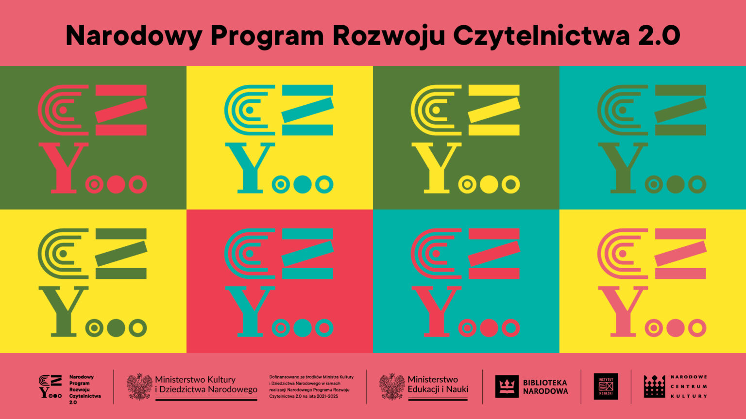 ilustracja z logo Narodowego Programu Rozwoju Czytelnictwa 2.0