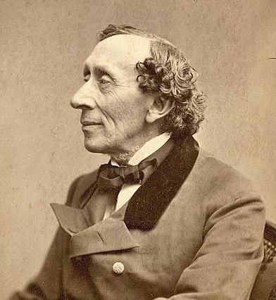 portret Hansa Christiana Andersena